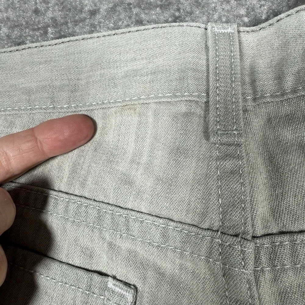 Levi's 510 Shorts Men's 30 Gray Denim Jorts Super Skinny Y2K‎ Grunge